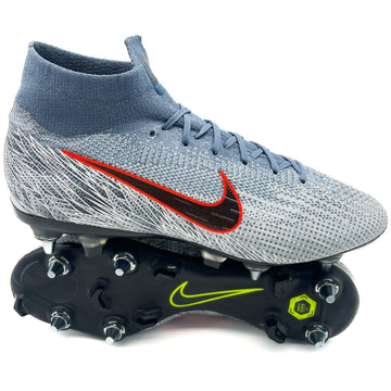 Nike Mercurial Superfly 6 SG-PRO AC - Elite Victory - Wolf Grey/Black/Armory Blue – Boots Plug, photo 1