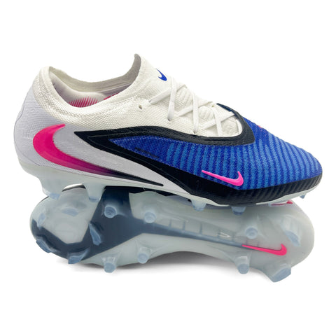 Nike Phantom 6 Low FG - Elite Attack - Racer Blue/White/Pink Blast – Boots Plug, photo 1