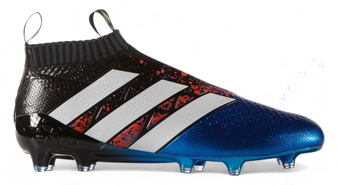Adidas Ace 16+ PureControl FG/AG Limited Edition - Elite Paris Pack - Core Black/White/Shock Blue – Boots Plug, photo 1