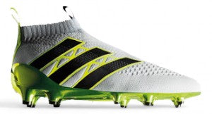 Adidas Ace 16+ Purecontrol FG/AG - Elite Speed of Light - White/Solar Yellow/Core Black – Boots Plug, photo 1