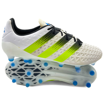 Adidas Ace 16.1 FG ELITE 'White/Semi Solar Slime/Shock Blue'