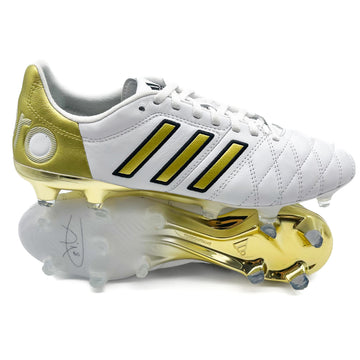 Adidas Adipure 11 PRO FG ELITE 'Footwear White/Core Black/Gold LIMITED EDITION'
