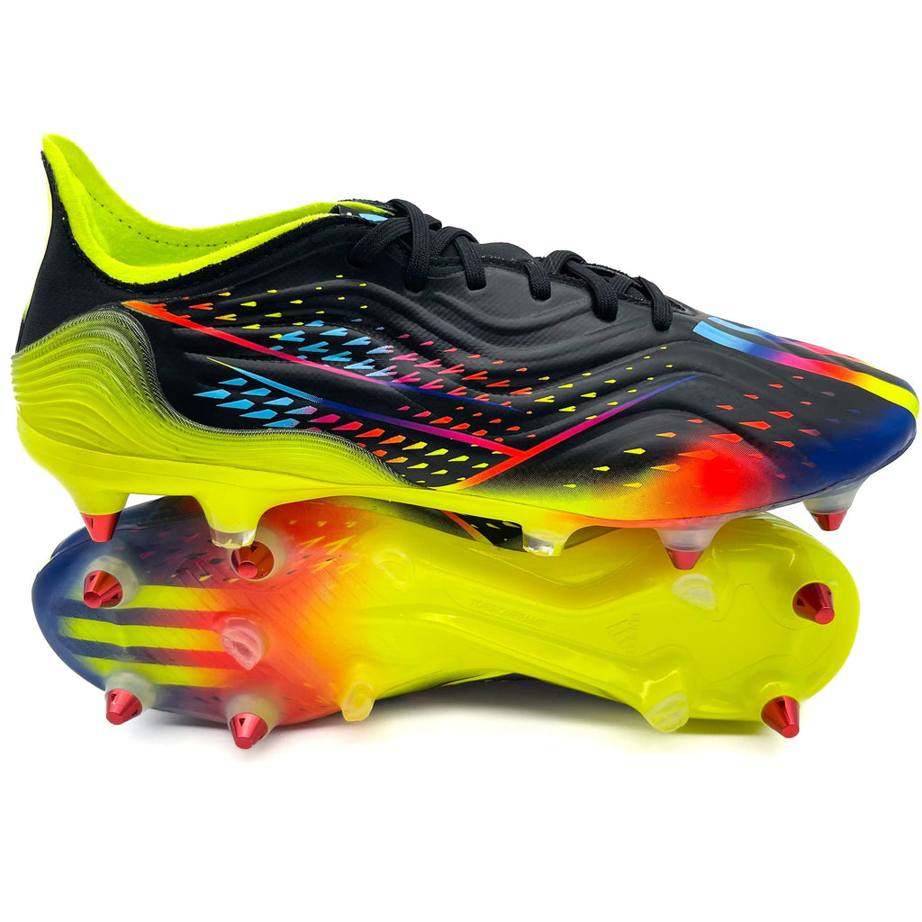 Adidas Copa Sense.1 SG ELITE 'Al Rihla - Core Black/Bright Cyan