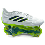 Adidas Copa pure.1 SG 'Crazyrush - Footwear White/Core Black/Lucid Lemon'