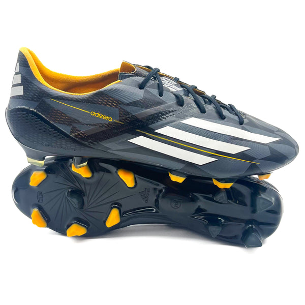 シューズ adidas adizero F50 Adidas F50 Adizero FG ELITE 'Core Black/Core White/Solar Gold