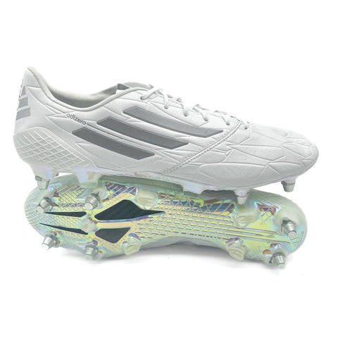 Adidas F50 Adizero IV SG 'Speed Legacy - Footwear White/Silver Metallic/Core Black LIMITED EDITION'