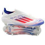 Adidas F50 Elite Laceless SG 'Advancement - Footwear White/Solar Red/Lucid Blue'