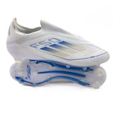 Adidas F50 FG Elite "Polar Victory - Footwear White/Silver Metallic/Bright Royal"