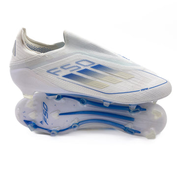 Adidas F50 FG Elite "Polar Victory - Footwear White/Silver Metallic/Bright Royal"
