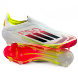 Adidas F50 FG Elite "Pure Victory - Footwear White/Core Black/Solar Yellow"
