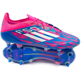Adidas F50 SG Elite "Reemergence - Solar Blue/Footwear White/Solar Pink"