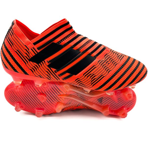 adidas レッド ゲームベスト:7マイセット: L:背番号付き。 Adidas_Nemeziz_17_FG_Pyro_Stor