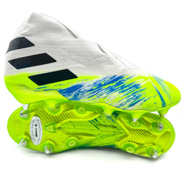 Adidas Nemeziz 19+ SG ELITE 'Uniforia - Footwear White/Core Black/Signal Green'