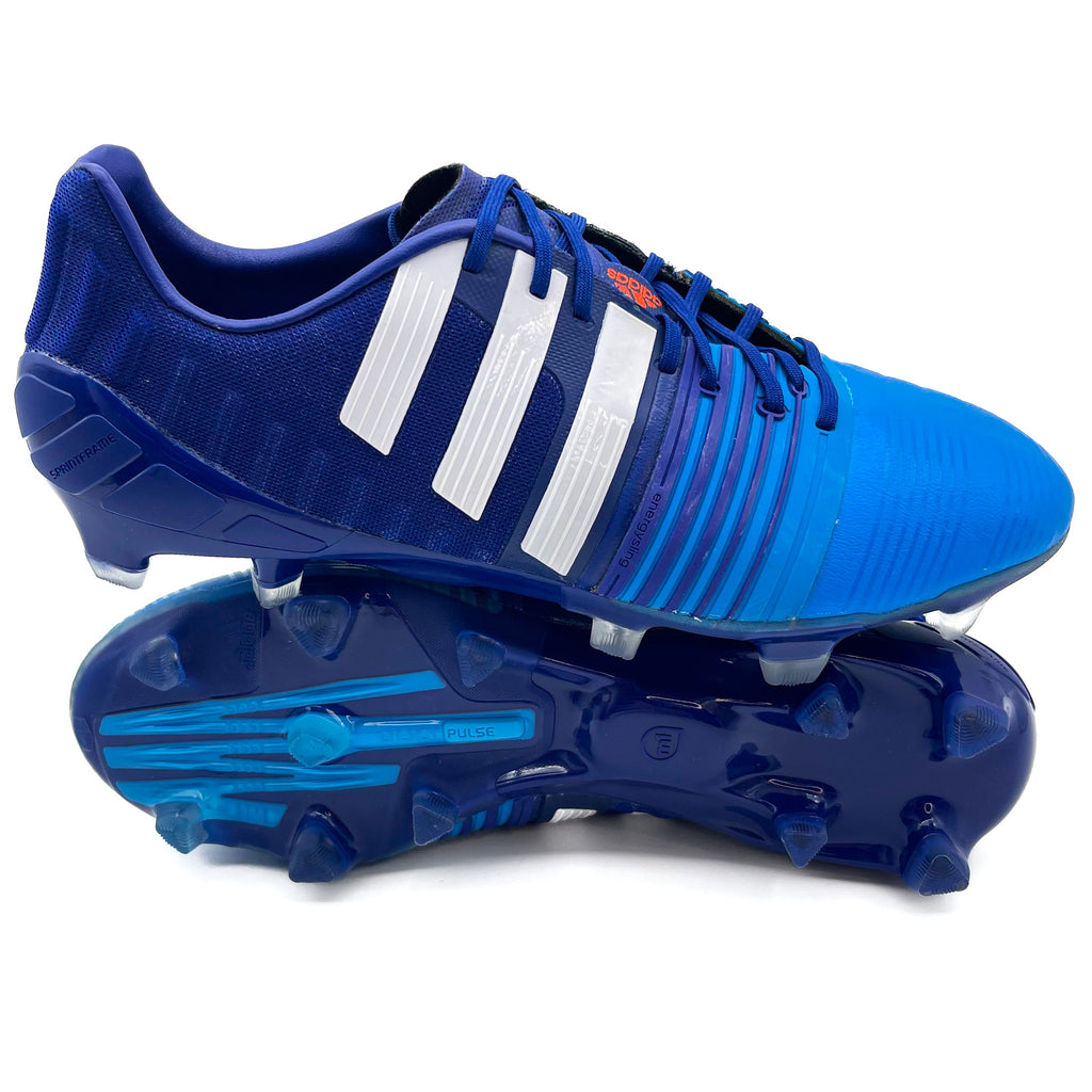 シューズ adidas nitrocharge 1.0 Adidas Nitrocharge 1.0 FG ELITE 'Amazon Purple/White/Solar Blue
