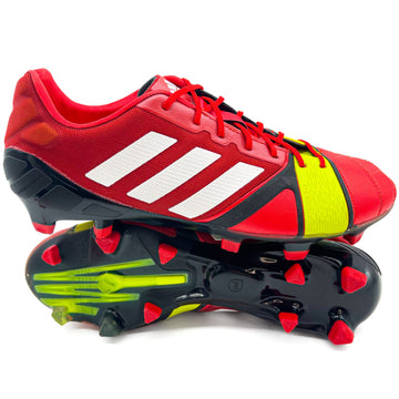 Adidas Nitrocharge 1.0 FG - Rojo Élite/Blanco Running/Electricidad