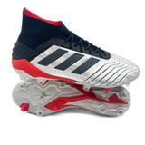Adidas Predator 19.1 FG '302 Redirect - Silver Metallic/Core Black/Red'