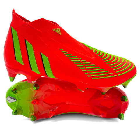 Adidas Predator Edge+ SG 'Game Data - Solar Red/Solar Green/Core Black'