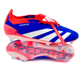 Adidas Predator Elite FG 'Advancement - Lucid Blue/Footwear White/Solar Red'