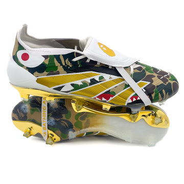 Adidas Predator Elite FG Elite "BAPE - Multicolor/Gold Metallic/Footwear White LIMITED EDITION"