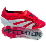 Adidas Predator Elite FG Elite "Pure Victory - Lucid Red/Footwear White/Core Black"