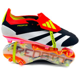 Adidas Predator Elite FG Fold-over Tongue 'Solar Energy - Core Black/Footwear White/Solar Red'
