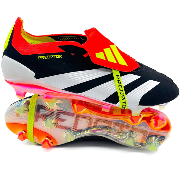 adidas predator competition tw-handschuhe solar energy schwarz rot Adidas Predator Elite FG Fold-over Tongue 'Solar Energy