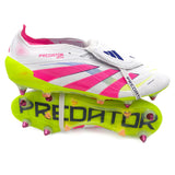 Adidas Predator Elite SG Elite "Celestial Victory - Footwear White/Lucid Pink/Lucid Lemon"