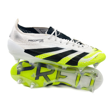 Adidas Predator Elite SG Elite "Radiant Blaze - Footwear White/Core Black/Lucid Lemon"
