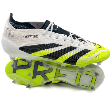 Adidas Predator FG Elite "Radiant Blaze - Footwear White/Core Black/Lucid Lemon"