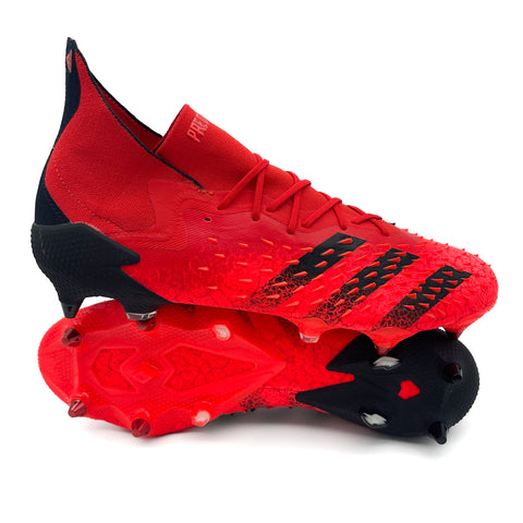Adidas Predator Freak.1 SG 'Meteorite - Red/Core Black/Solar Red'