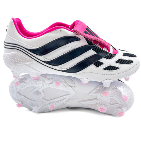 Adidas Predator Precision+ FG 'Archive - Footwear White/Core Black/Shock Pink LIMITED EDITION'