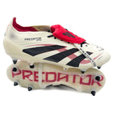 Adidas Predator SG Elite "Champagne - Off White/Core Black/Pure Ruby"
