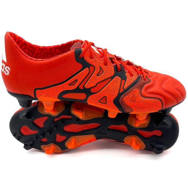Adidas X 15.1 FG ELITE Leather 'Bold Orange/White/Solar Orange