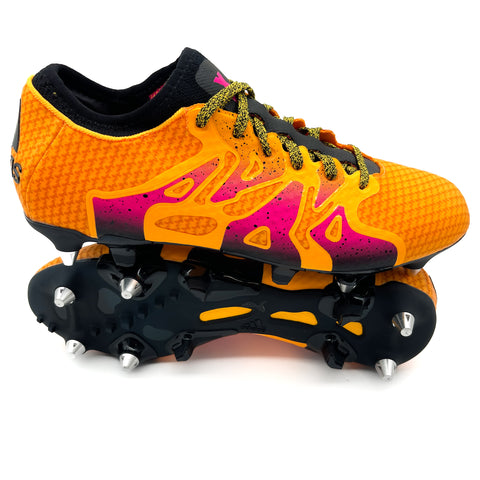 Adidas X 15.1 SG Primeknit 'Solar Gold/Core Black/Shock Pink'