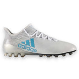Adidas X 17.1 AG 'Dust Storm - Footwear White/Energy Blue/Clear Grey'