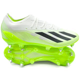 Adidas X Crazyfast.1 SG 'Crazyrush - Footwear White/Core Black/Lucid Lemon'