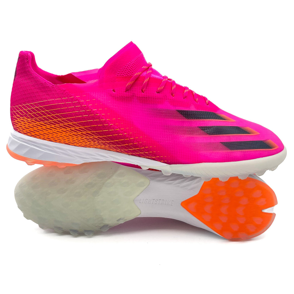 adidas x ghosted pink and white