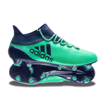 Adidas X 17.1 FG - Elite Deadly Strike - Aero Green/Unity Ink/Hi-Res Green – Boots Plug, photo 1