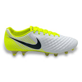 Nike Magista Opus 2 FG ELITE 'Motion Blur - White/Volt/Wolf Grey'