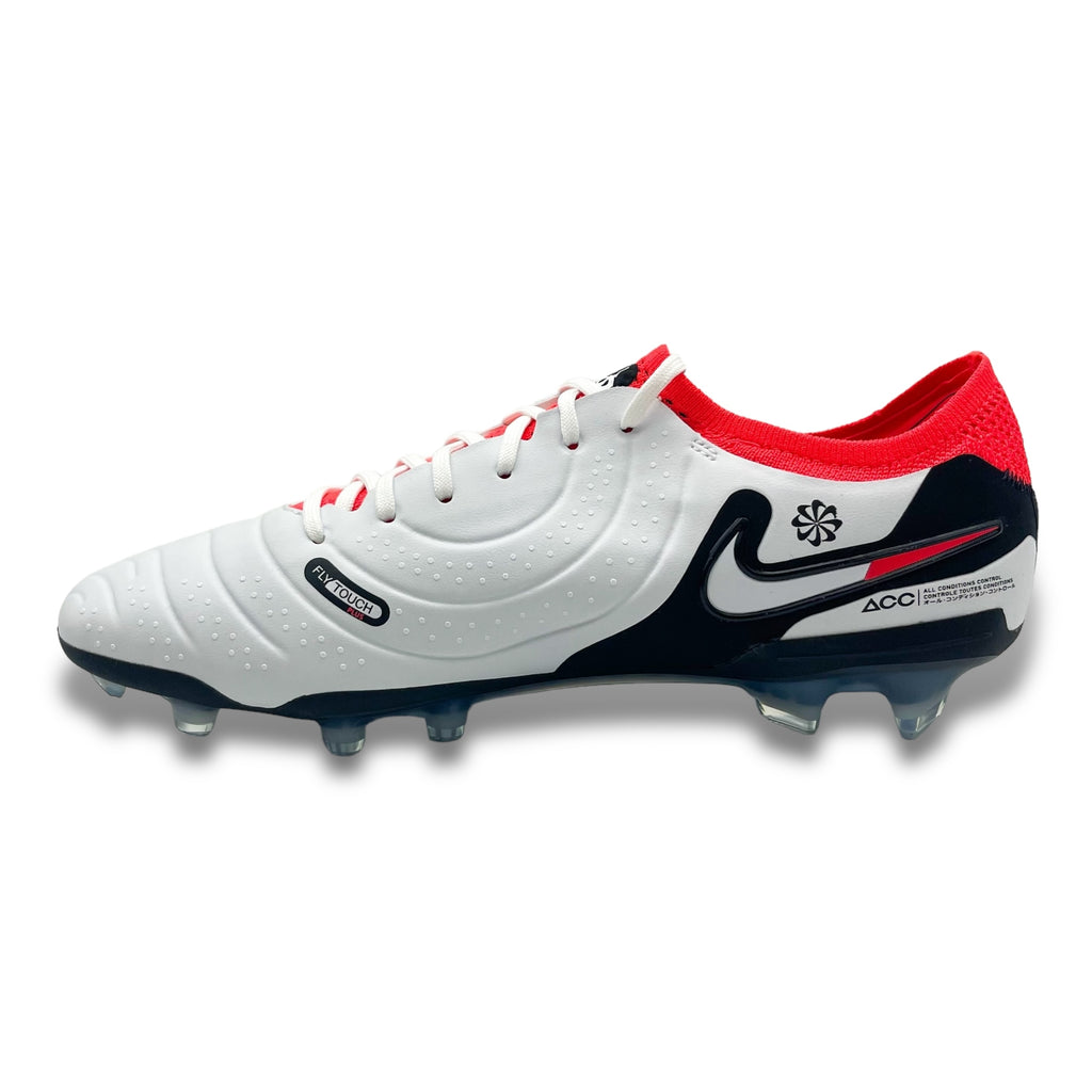 Nike Tiempo Legend X FG ELITE 'Ready White/Black/Bright Crimson