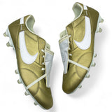 Custom Tongue Nike Premier FG ELITE 'Metallic Gold/White'