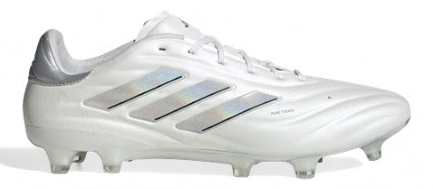 Adidas Copa Pure 2 Elite FG - Pearlized - White/White/Silver Metallic – Boots Plug, photo 1