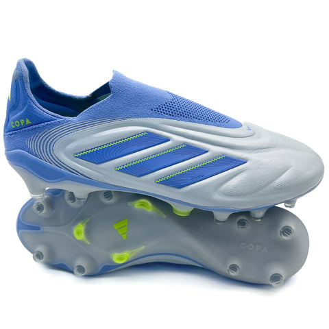 Adidas Copa Pure 3 Elite Laceless FG - Celestial Victory - Halo Blue/Blue Fusion/Lucid Lemon – Boots Plug, photo 1