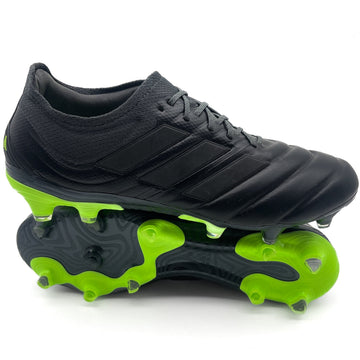 Adidas Copa 20.1 FG - Elite Dark Motion - Core Black/Signal Green – Boots Plug, photo 1