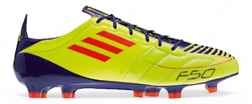 Adidas F50 Adizero II Leather FG - Elite Electricity/Infrared/Purple – Boots Plug, photo 1