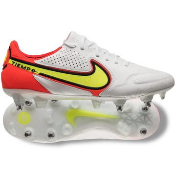Nike Tiempo Legend 9 SG-PRO AC - Elite Motivation - White/Volt/Bright Crimson – Boots Plug, photo 1