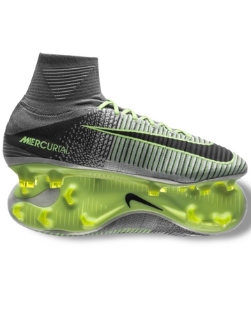 Nike Mercurial Superfly V FG ELITE 'Pure Platinum/Black/Ghost Green'
