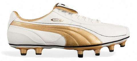 Puma King XL FG "White/Gold"