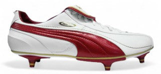 Puma King XL SG "White/Red"