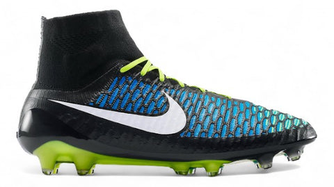 Nike Magista Obra FG - Elite Black/Blue Lagoon/Volt/White – Boots Plug, photo 1